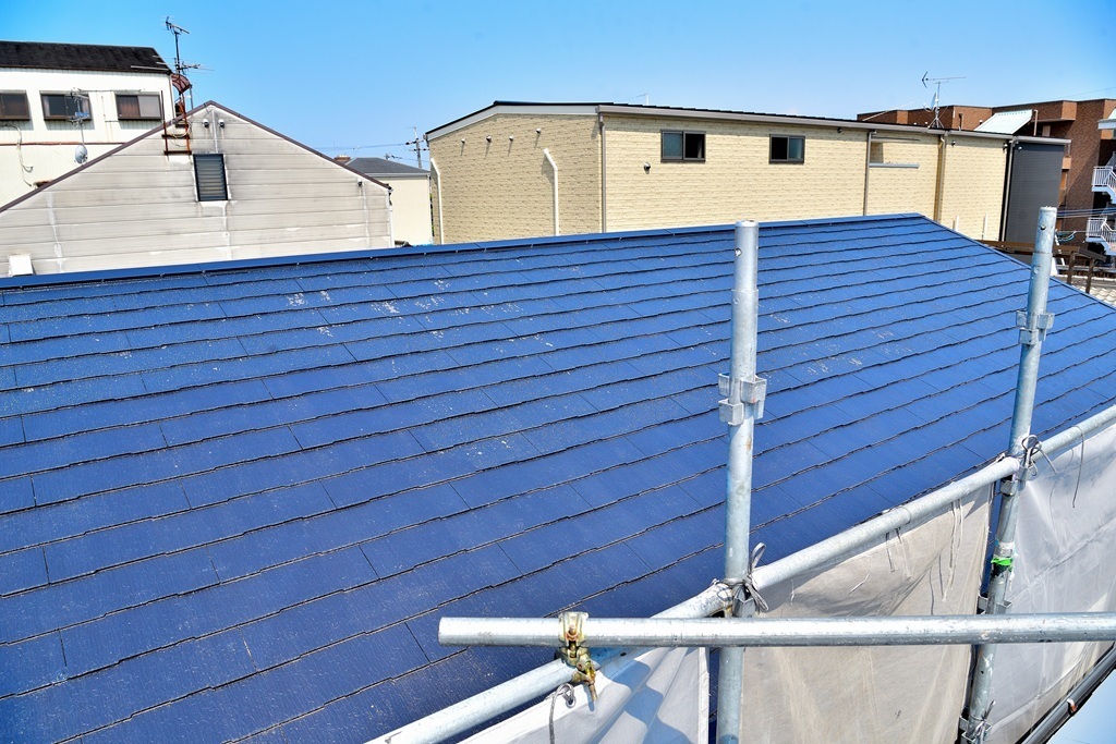 カラーベストの塗膜剥離