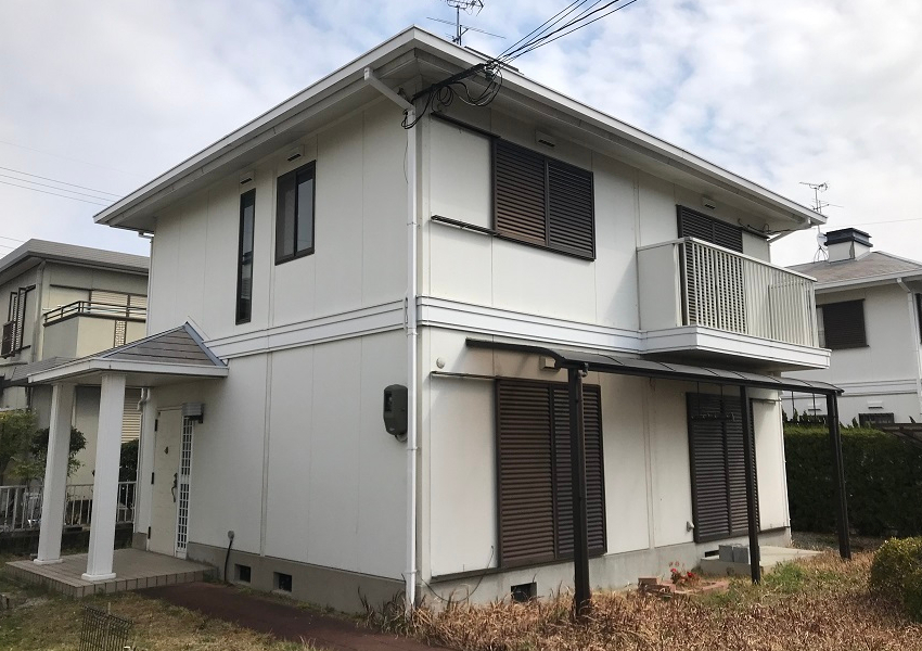 塗装前の外壁