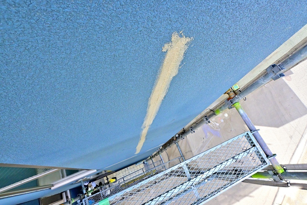 Uカットシール充填工法完成