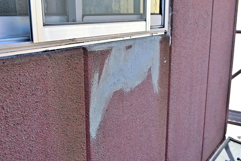 ALCの爆裂補修完成