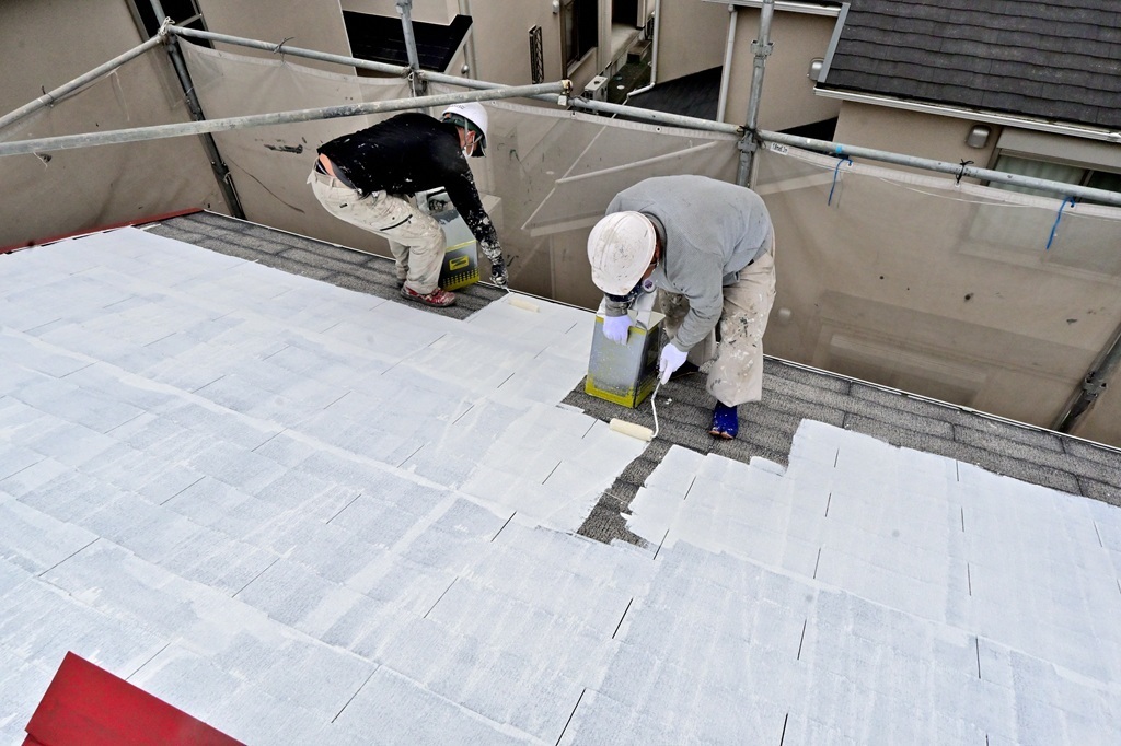 シーラー塗装1回目