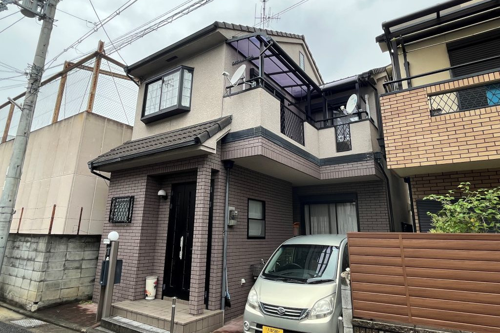 外壁塗装工事前