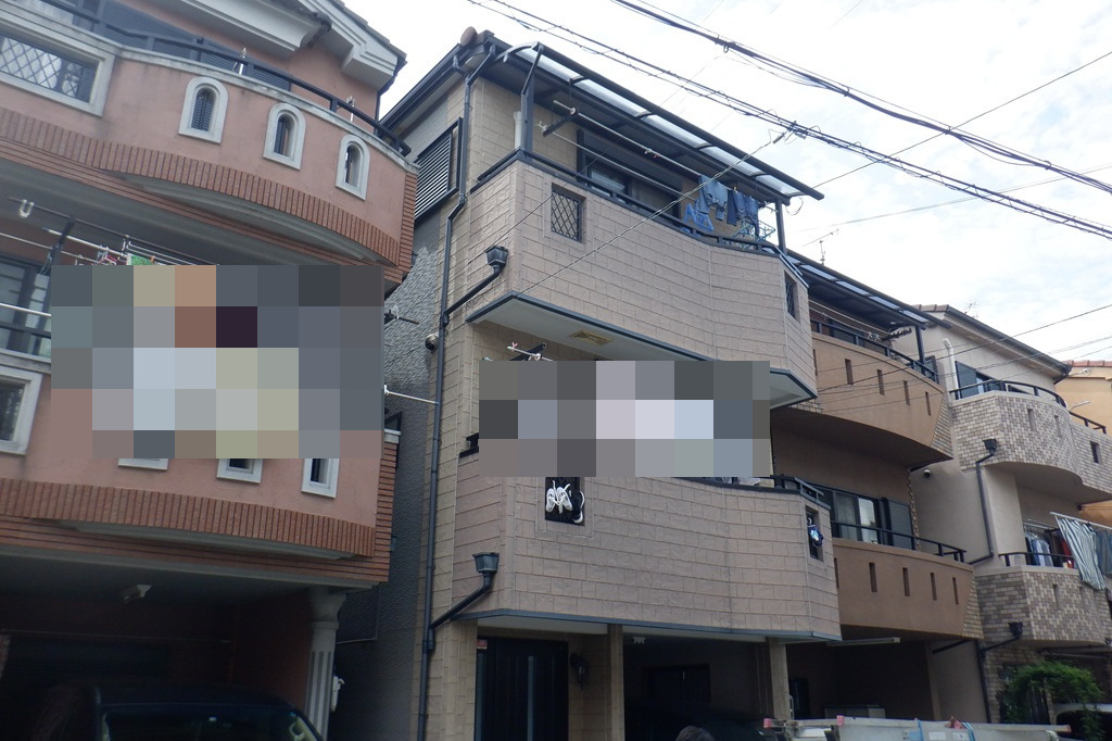外壁塗装工事前