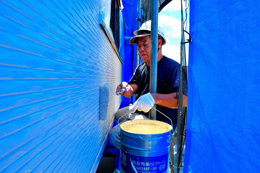 ALCのUカットシール充填工法